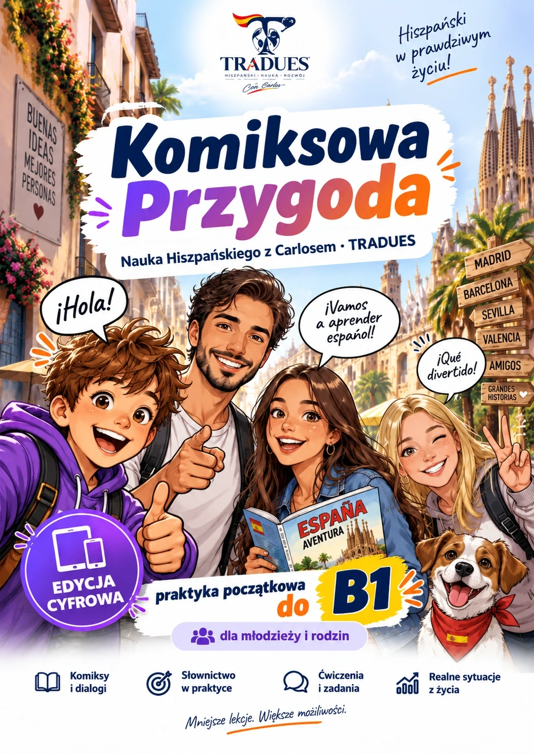 Komiksowa Przygoda + aplikacja do B1