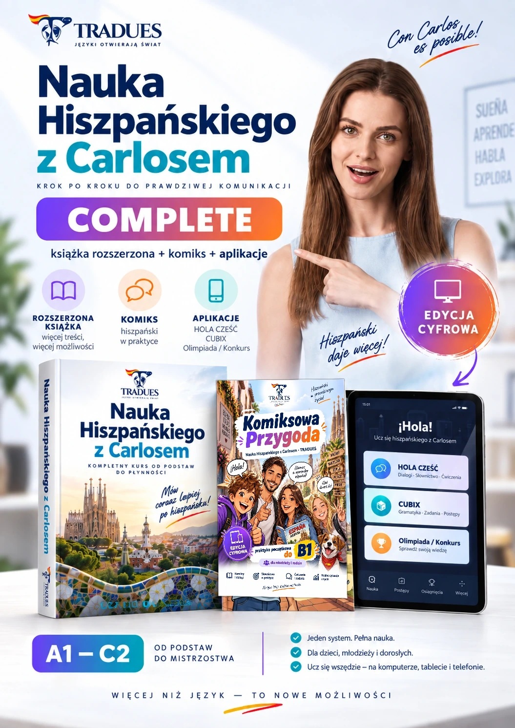 COMPLETE A1–C2 — pełna cyfrowa edycja TRADUES